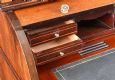 EDWARDIAN MAHOGANY CYLINDER TOP BOOKCASE at Ross's Online Art Auctions