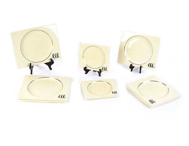 CLARICE CLIFF PART DINNER SET at Ross's Online Art Auctions