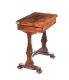 REGENCY ROSEWOOD TURN OVER LEAF GAMES TABLE at Ross's Online Art Auctions