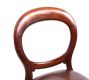 SET OF VICTORIAN BALLOON BACK DINING CHAIRS at Ross's Online Art Auctions
