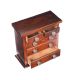 VICTORIAN MAHOGANY APPRENTICE CHEST OF DRAWERS at Ross's Online Art Auctions