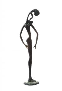 STANDING FEMALE by Continental School at Ross's Online Art Auctions