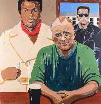 CHRISTY MOORE & FRIENDS by Catherine Barron at Ross's Online Art Auctions