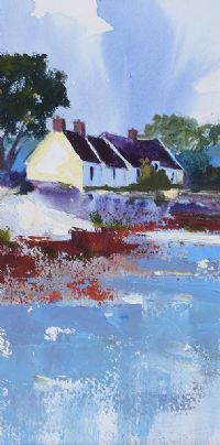 CLOUGHEY, ARDS PENINSULA by Dennis Orme Shaw at Ross's Online Art Auctions