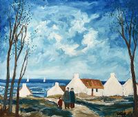 ON THE PATH TO THE SEA by Markey Robinson at Ross's Online Art Auctions