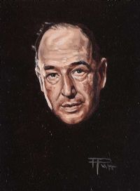 PORTRAIT OF C.S. LEWIS by Thomas Putt at Ross's Online Art Auctions