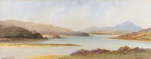 SHEEPHAVEN by George W.  Morrison at Ross's Online Art Auctions