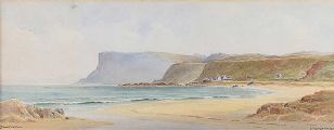 BALLYCASTLE by George W.  Morrison at Ross's Online Art Auctions