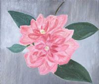 A CAMELLIA by MARY E.  WEATHERUP at Ross's Online Art Auctions