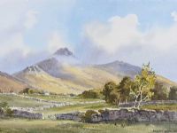 CLOUDS OVER THE MOUNTAINS by Robert Egginton at Ross's Online Art Auctions