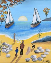 SAILING AWAY by John Ormsby at Ross's Online Art Auctions