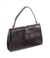 VINTAGE MAPPIN AND WEBB LIZARD AND SUEDE HANDBAG at Ross's Online Art Auctions