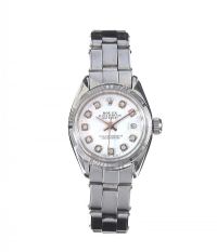 ROLEX LADY'S STAINLESS STEEL ROLEX WRISTWATCH at Ross's Online Art Auctions