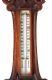 OAK CARVED ANEROID BAROMETER at Ross's Online Art Auctions