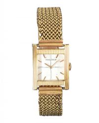 JAEGER LECOULTRE 18CT GOLD WRIST WATCH at Ross's Online Art Auctions