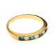 18CT GOLD EMERALD AND DIAMOND BAND at Ross's Online Art Auctions