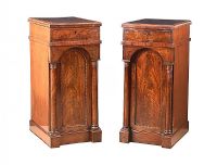 PAIR OF WILLIAM IV PEDESTALS at Ross's Online Art Auctions