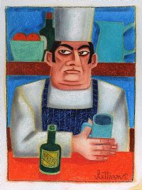 CHEF by Graham Knuttel at Ross's Online Art Auctions