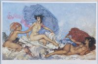 THREE NUDES by Sir William Russell Flint RA at Ross's Online Art Auctions