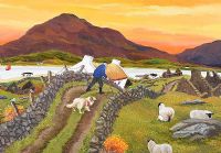 INISHLACKEN ISLAND by James Macintyre RUA at Ross's Online Art Auctions