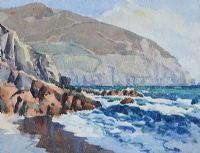SLEIGH HEAD, COUNTY KERRY by Robert Taylor Carson RUA at Ross's Online Art Auctions