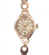 LADY'S 9CT GOLD WRIST WATCH at Ross's Online Art Auctions