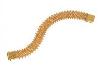 GOLD PLATED BRACELET at Ross's Online Art Auctions