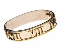 9CT GOLD BANGLE at Ross's Online Art Auctions