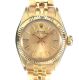 ROLEX OYSTER PERPETUAL 18CT GOLD LADY'S WRIST WATCH at Ross's Online Art Auctions