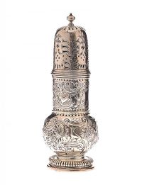 IRISH SILVER SUGAR SIFTER at Ross's Online Art Auctions