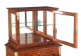 WALNUT DISPLAY CABINET at Ross's Online Art Auctions