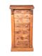 VICTORIAN WALNUT WELLINGTON CHEST OF DRAWERS at Ross's Online Art Auctions