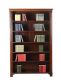 GEORGIAN MAHOGANY OPEN BOOKCASE at Ross's Online Art Auctions