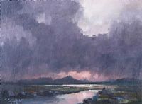 SKY DRAMA IN CONNEMARA by Colin H. Davidson at Ross's Online Art Auctions