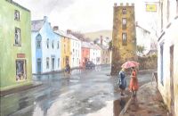 WET DAY, CUSHENDALL by Donal McNaughton at Ross's Online Art Auctions