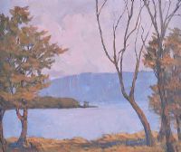LOWER LOUGH ERNE by Norman J. Smyth RUA at Ross's Online Art Auctions