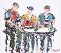 TRAD TRIO by Rosalie at Ross's Online Art Auctions