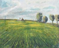 THE FIELD, ST MARGARETS, NORTH COUNTY DUBLIN by Patrick McNally at Ross's Online Art Auctions