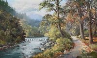 TOLLYMORE FOREST by Denis Thornton at Ross's Online Art Auctions
