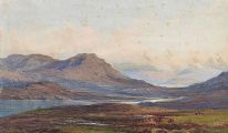 THE ISLE OF ACHILL by John Faulkner RHA at Ross's Online Art Auctions