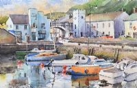 CARNLOUGH, COUNTY ANTRIM by Paul McClenaghan at Ross's Online Art Auctions