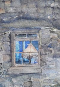LIGHT IN A MOURNE LANE by Arthur Campbell ARUA at Ross's Online Art Auctions