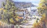 GLENARM, COUNTY ANTRIM by Paul McClenaghan at Ross's Online Art Auctions