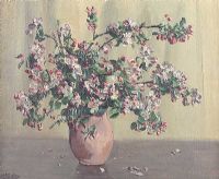 CRABAPPLE BLOSSOM by Anne Primrose Jury HRUA at Ross's Online Art Auctions
