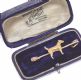 EDWARDIAN 9CT GOLD DOG BROOCH at Ross's Online Art Auctions