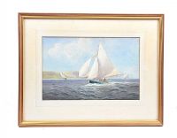 J.W. CAREY WATERCOLOUR DRAWING at Ross's Online Art Auctions