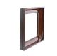 ANTIQUE ROSEWOOD WALL MIRROR at Ross's Online Art Auctions