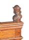 VICTORIAN CARVED OAK MONK'S BENCH at Ross's Online Art Auctions