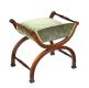 MAHOGANY CRADLE SEAT at Ross's Online Art Auctions