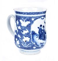 CHINESE BLUE & WHITE MUG at Ross's Online Art Auctions